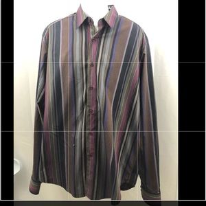 Robert Graham Long Sleeve shirt Mens Size. XLT